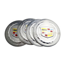 Load image into Gallery viewer, 4pcs 56mm / 65mm Cadillac Logo Wheel Center Hub Stickers