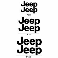 Load image into Gallery viewer, Set Jeep Wheel Brake Caliper Sticker
