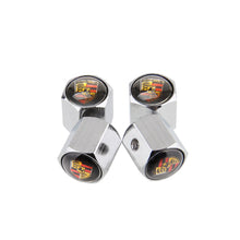 Load image into Gallery viewer, 4pcs Porsche Logo Anti-theft Tire Valve Caps
