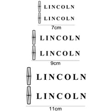 Load image into Gallery viewer, Set Lincoln Wheel Brake Caliper Sticker
