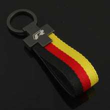 Load image into Gallery viewer, Volkswagen Logo Germany Flag Keychain

