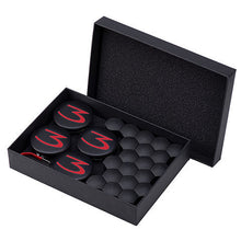 Load image into Gallery viewer, 4pcs 58mm Tesla Model 3 Logo Wheel Center Caps
