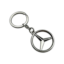 Load image into Gallery viewer, Mercedes-Benz Metal Logo Keychain
