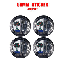 Load image into Gallery viewer, 56/60/65/75mm Mercedes-Benz Wheel Center Hub Aluminum Stickers

