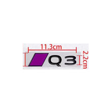 Load image into Gallery viewer, Audi ABS Trunk Emblem - Purple
