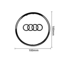 Load image into Gallery viewer, Audi Logo Steering Wheel Center Emblem Cover for A6 2016-2018, A4 2013-2016,Q5 2013-2018,Q7 2013-2018,A3 2014-2016,Q3 2012-2018,A7 2011-2017,A5 2012-2016
