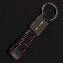 Load image into Gallery viewer, Mercedes-Benz AMG Logo Leather Keychain
