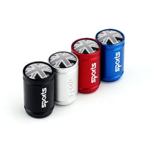 Load image into Gallery viewer, 4pcs Black British Flag Logo Tire Valve Caps
