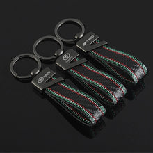 Load image into Gallery viewer, Toyota / TRD Logo Leather Keychain
