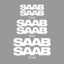 Load image into Gallery viewer, Set SAAB Wheel Brake Caliper Sticker
