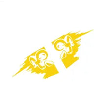 Load image into Gallery viewer, 2pcs Dodge Ram HEMI Vinyl Decals - 80 x 113 cm
