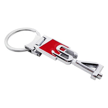 Load image into Gallery viewer, Audi S4 Metal Logo Keychain
