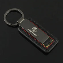 Load image into Gallery viewer, Volkswagen / Rline Logo Leather Keychain
