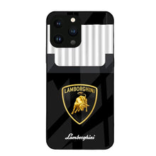 Load image into Gallery viewer, Lamborghini Phone Case for iPhone Models Gold/Red
