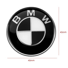 Load image into Gallery viewer, 45mm Car Inner Steering Wheel Center Sticker for E39 E46 E90 E60 F10 F11 F20 F30 F34 F01 G20 G21 G31 G38 G60 X1 X3 X5 X7 Z4
