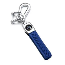 Load image into Gallery viewer, Volvo Woven Leather Keychain
