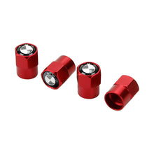 Load image into Gallery viewer, 4pcs BMW Black&amp;White Logo Tire Valve Caps
