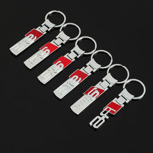 Load image into Gallery viewer, Rs Sline S3 S4 S5 S6 Metal Keychain For Audi

