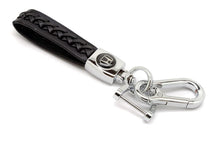 Load image into Gallery viewer, Honda Logo Keychain Braided Leather Rope
