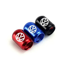 Load image into Gallery viewer, 4pcs Volkswagen Logo Tire Valve Caps
