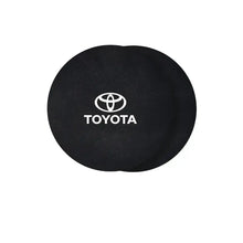 Load image into Gallery viewer, 2pcs Toyota Logo Suede Cup Coaster
