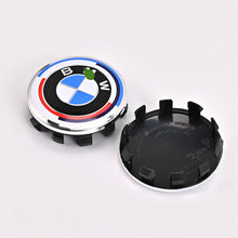 Load image into Gallery viewer, 4x BMW Logo Wheel Center Caps - 56mm
