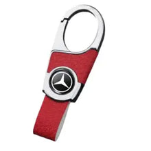Load image into Gallery viewer, Mercedes-Benz Metal Leather Keychain
