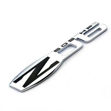 Load image into Gallery viewer, Black Z06 505 HP Emblem for Chevrolet - Silver Black
