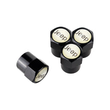 Load image into Gallery viewer, 4pcs Jeep Logo Tire Valve Caps
