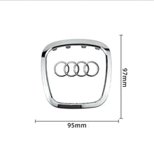 Load image into Gallery viewer, Audi Logo Steering Wheel Center Emblem Cover for A6 A5 Q7 A3 Q3 2005-2011, A4 Q5 2005-2012, A8L A7 Q5 2005-2010
