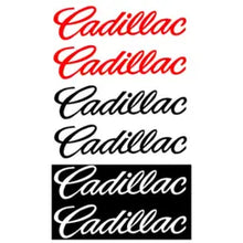 Load image into Gallery viewer, Set Cadillac Wheel Brake Caliper Sticker
