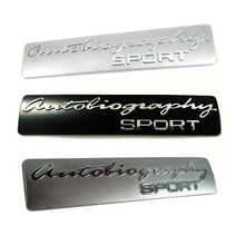 Load image into Gallery viewer, Autobiography Sport Emblem Sticker
