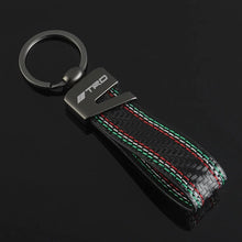 Load image into Gallery viewer, Toyota / TRD Logo Leather Keychain
