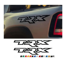 Load image into Gallery viewer, 2pcs TRX Dodge RAM 1500 Vinyl Decal Stickers
