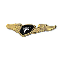 Load image into Gallery viewer, Tesla Logo Wings Front Hood Emblem
