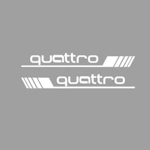 Load image into Gallery viewer, Quattro Sticker for Audi - 40x6cm, 20x3cm
