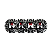 Load image into Gallery viewer, 4pcs 56mm Wolfsburg Edition Wheel Center Hub Stickers for Volkswagen
