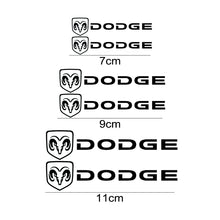 Load image into Gallery viewer, Set Dodge Wheel Brake Caliper Sticker
