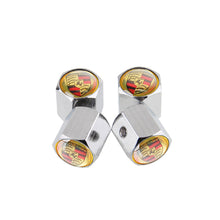 Load image into Gallery viewer, 4pcs Porsche Logo Anti-theft Tire Valve Caps

