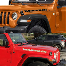 Load image into Gallery viewer, 2pcs Jeep Wrangler Hood Vinyl Stickers
