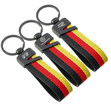 Load image into Gallery viewer, Volkswagen Logo Germany Flag Keychain
