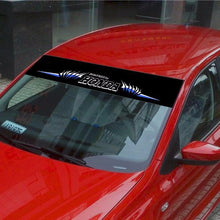 Load image into Gallery viewer, Powered By Honda Reflective Windshield Sticker
