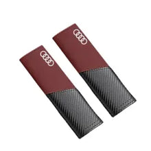 Load image into Gallery viewer, 2pcs Audi Logo Seat Belt Pads

