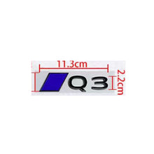 Load image into Gallery viewer, Audi ABS Trunk Emblem - Blue
