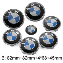 Load image into Gallery viewer, 7pcs Set Black BMW Logo Emblems
