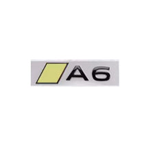 Load image into Gallery viewer, Audi ABS Trunk Emblem - Yellow
