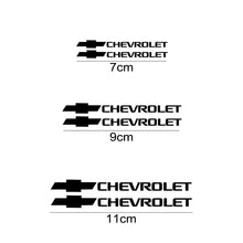 Load image into Gallery viewer, Set Chevrolet Wheel Brake Caliper Sticker
