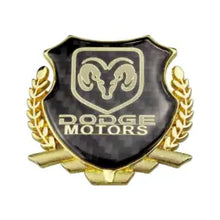 Load image into Gallery viewer, Dodge Motors Carbon Shield Logo Emblem
