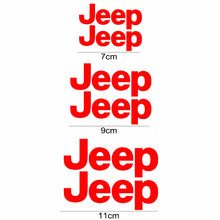 Load image into Gallery viewer, Set Jeep Wheel Brake Caliper Sticker
