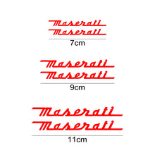 Load image into Gallery viewer, Set Maserati Wheel Brake Caliper Sticker
